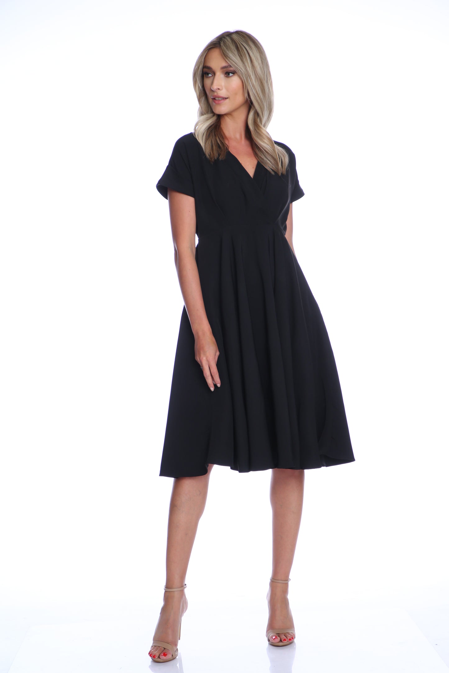 Rochie Siena midi neagra