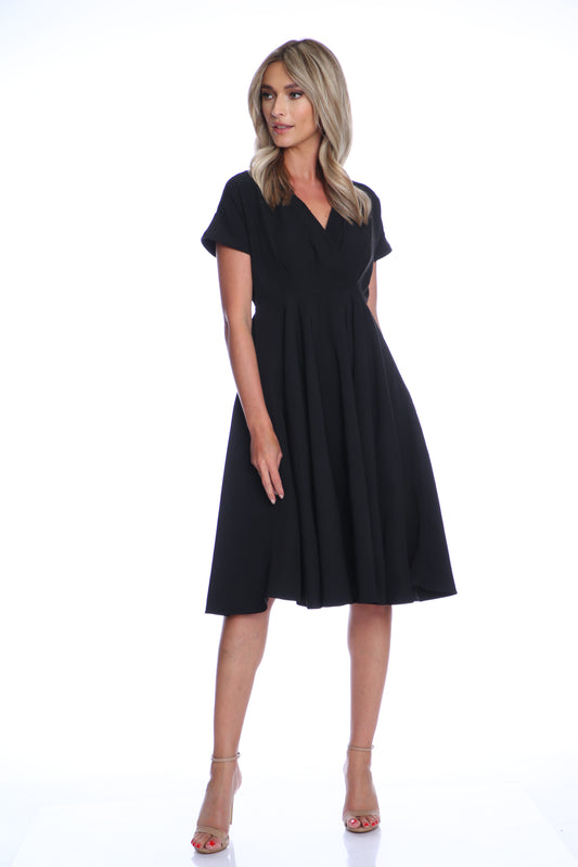 Rochie Siena midi neagra