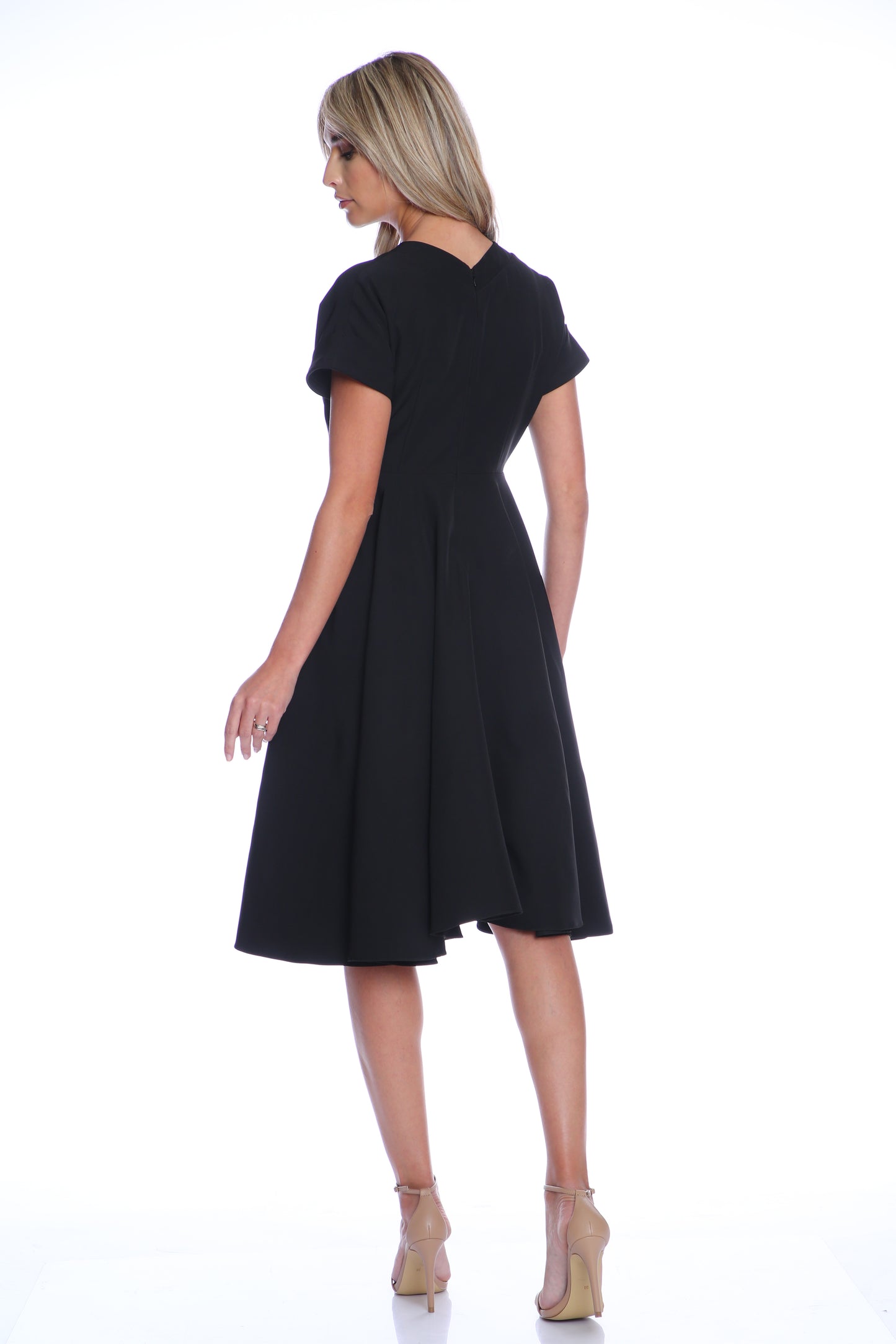 Rochie Siena midi neagra