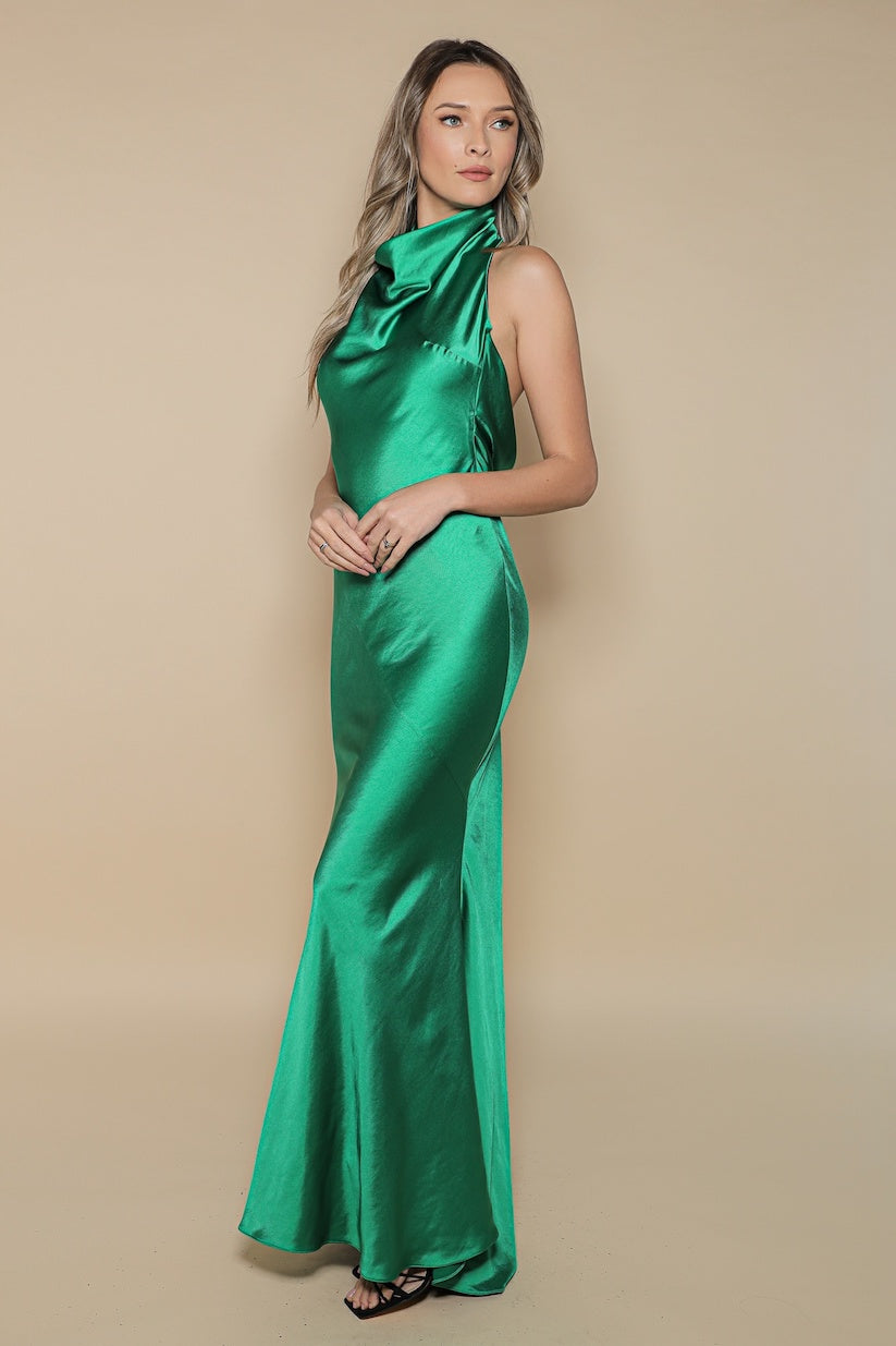 Rochie Capri maxi verde
