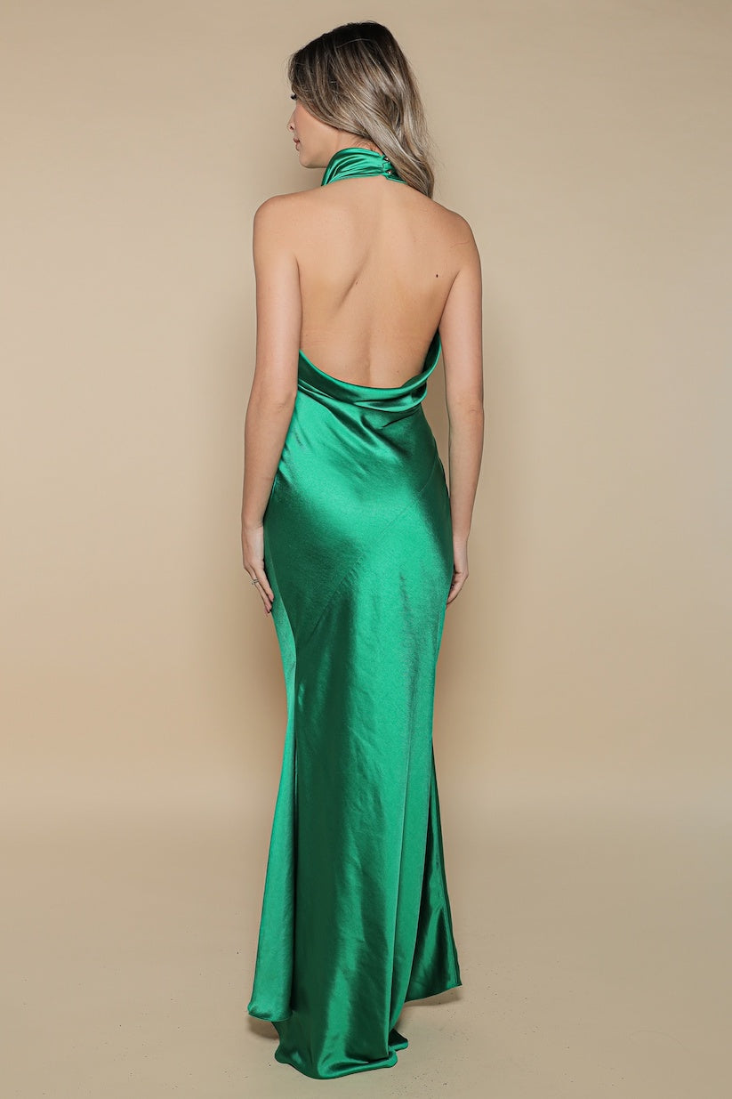 Rochie Capri maxi verde