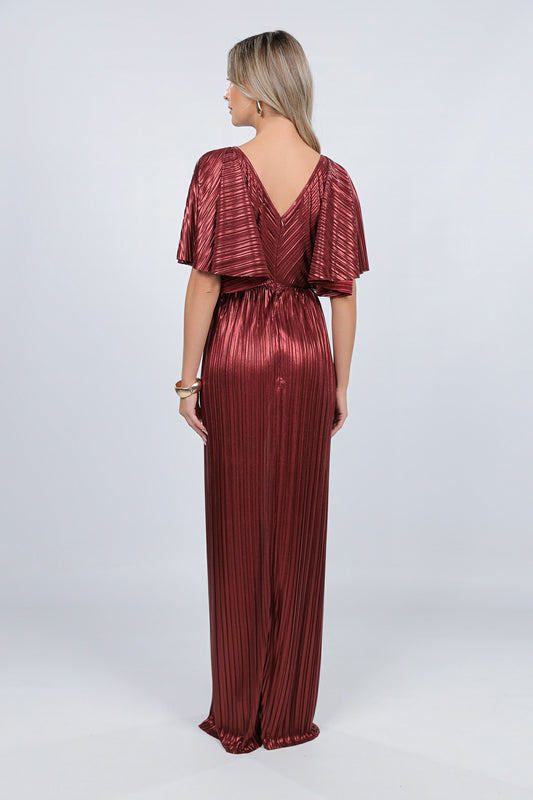 Rochie Florence maxi bordeaux