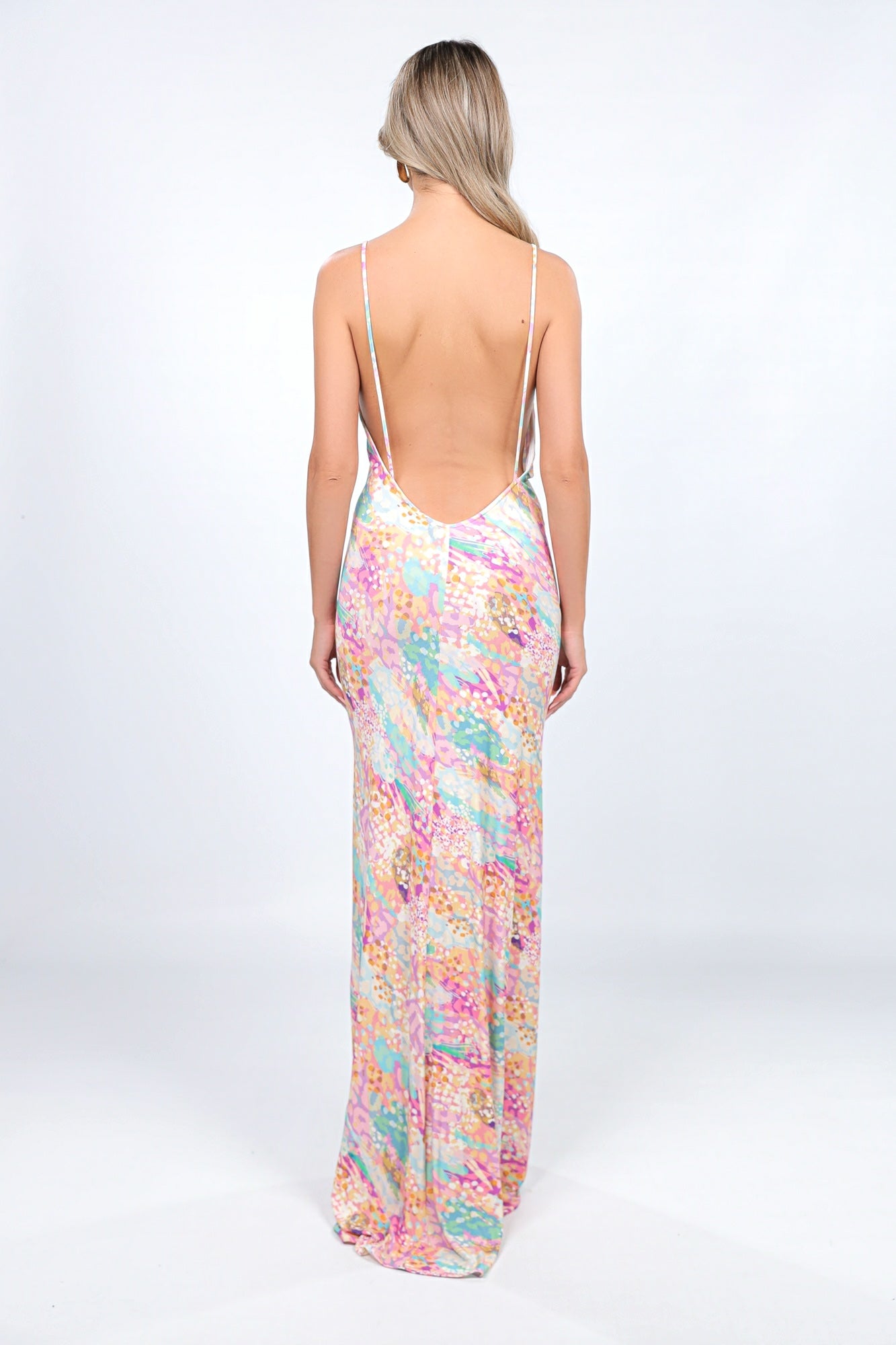 Rochie Tulum maxi cu print