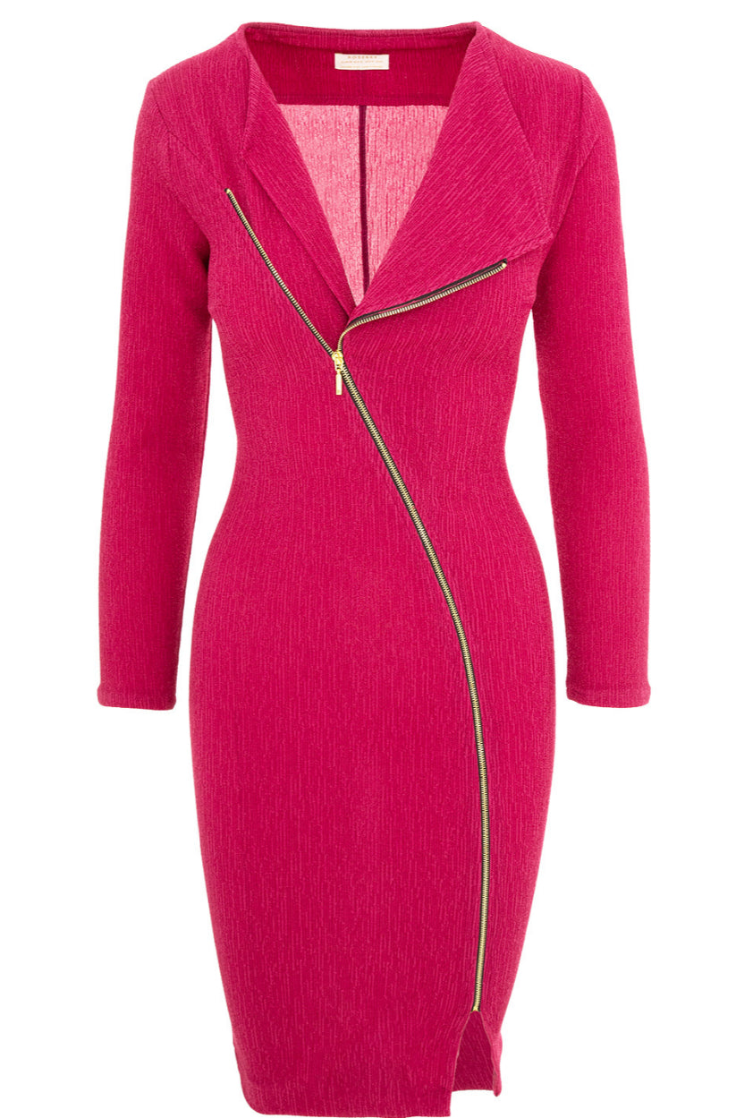 Rochie Chelsea midi din jerseu lurex