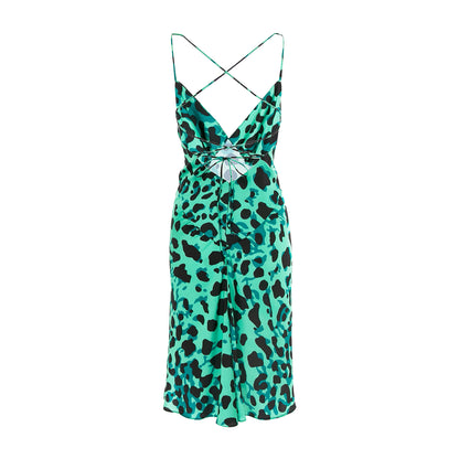 Rochie Seville midi cu print nairobi