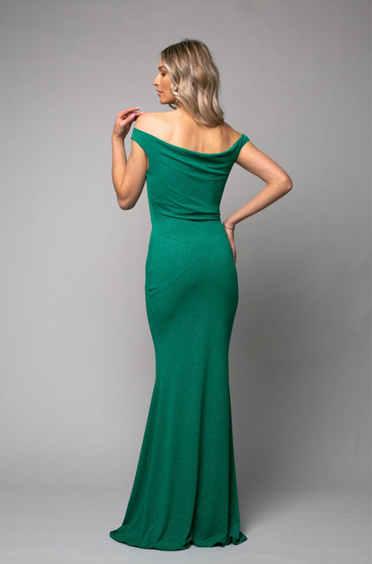 Rochie maxi verde Venice