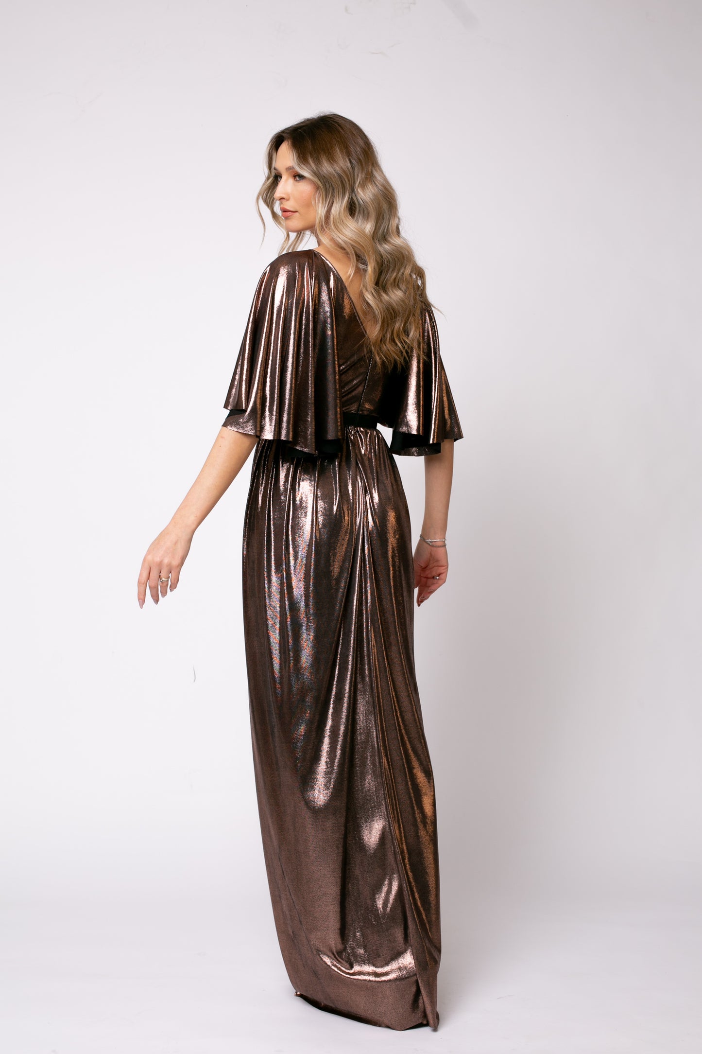 Rochie maxi bronze Florence