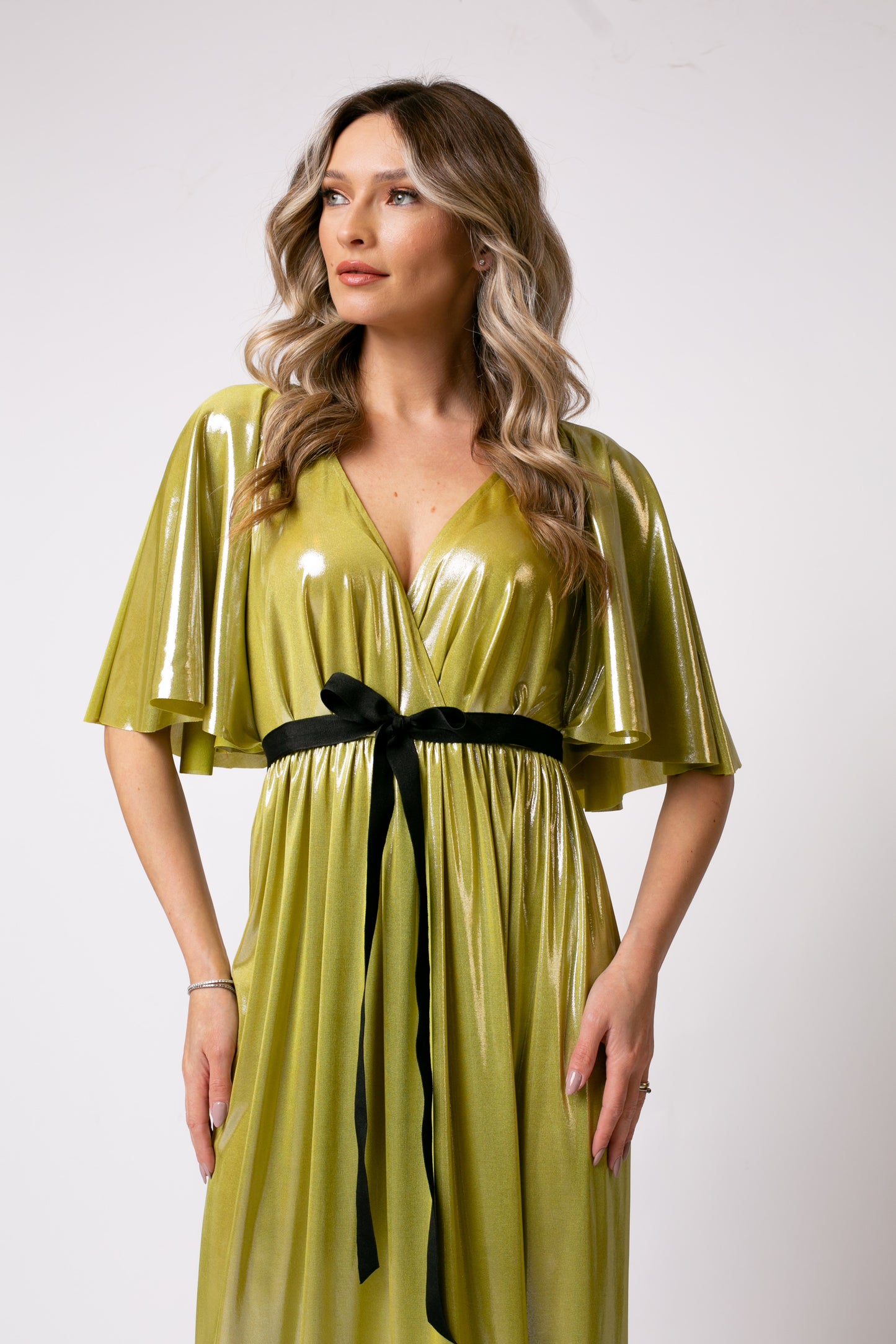 Rochie maxi lime Florence