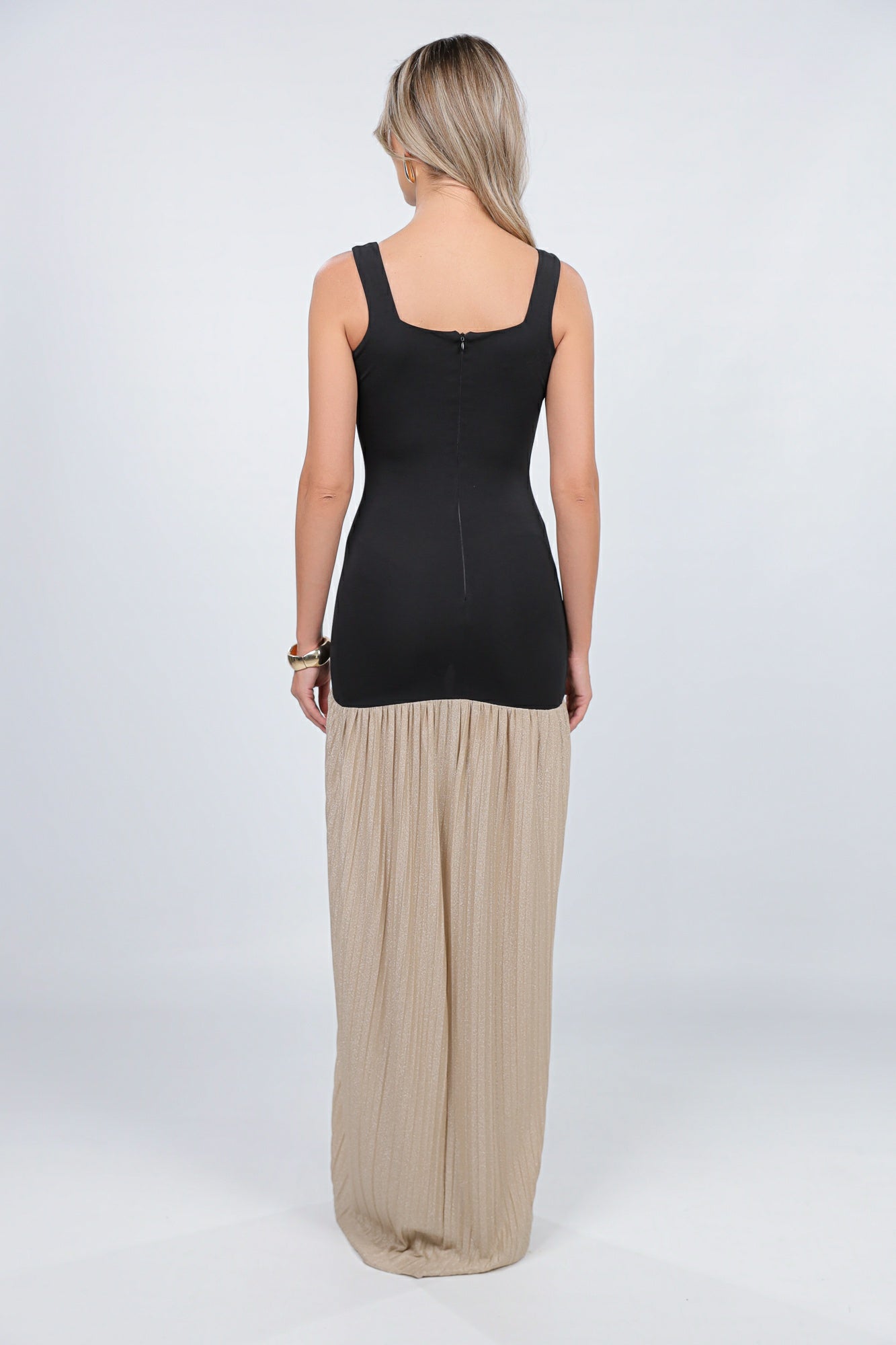 Rochie London cu fusta plisata