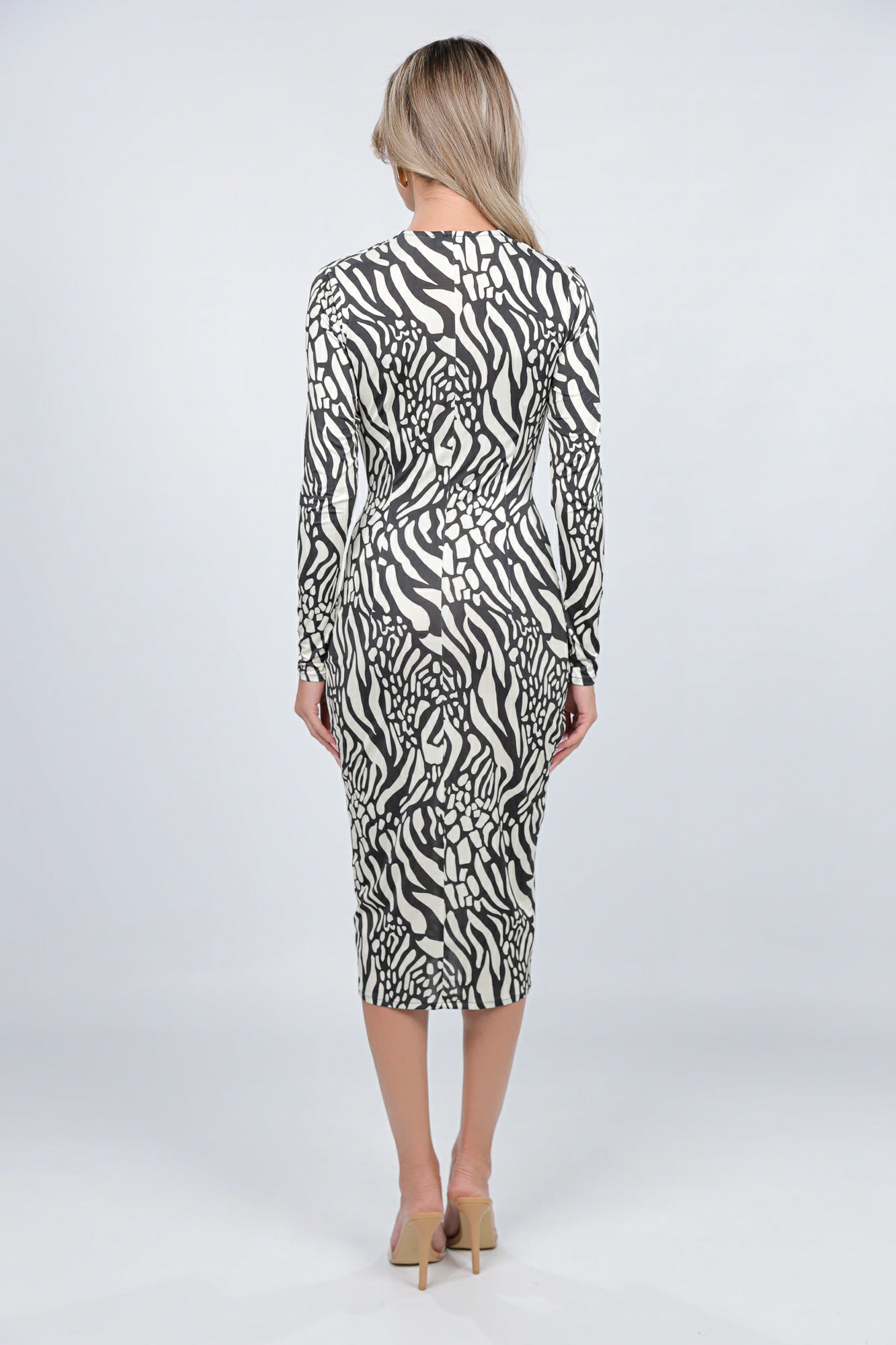 Rochie Mallorca midi cu print (Copy)