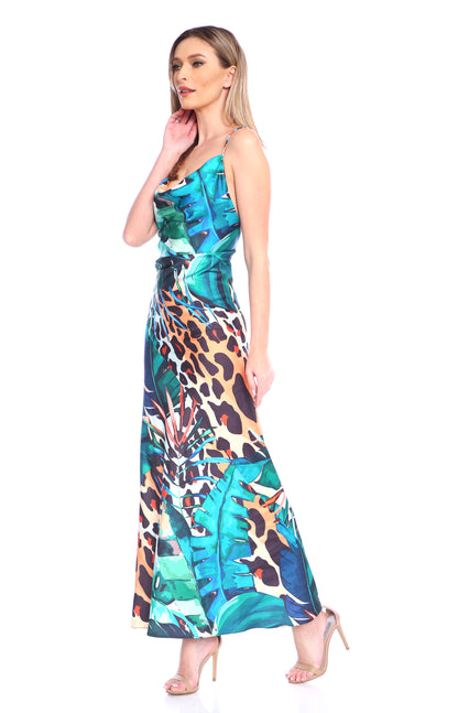 Rochie Tulum din satin Amazon