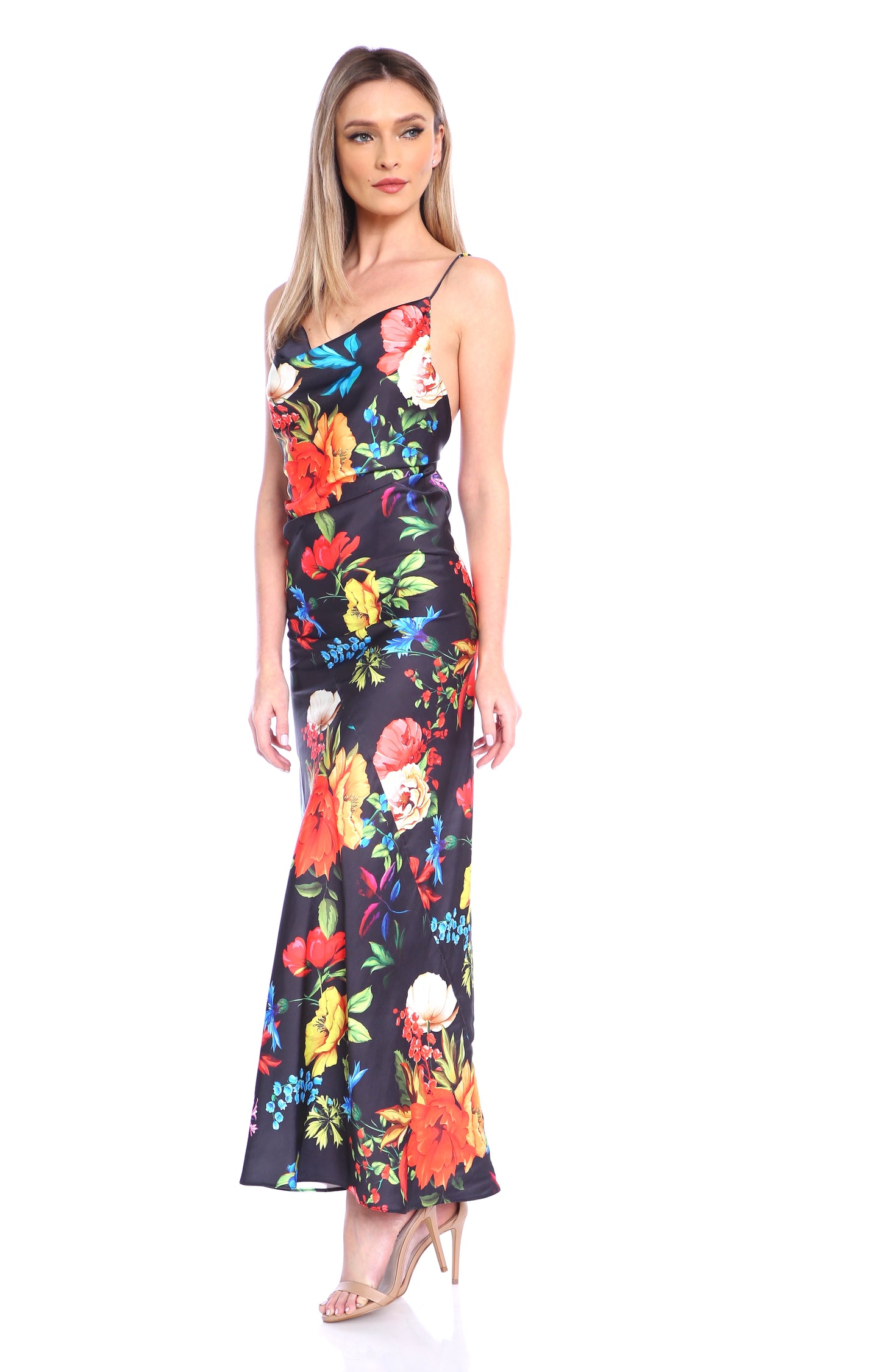 Rochie Tulum din satin Veracruz