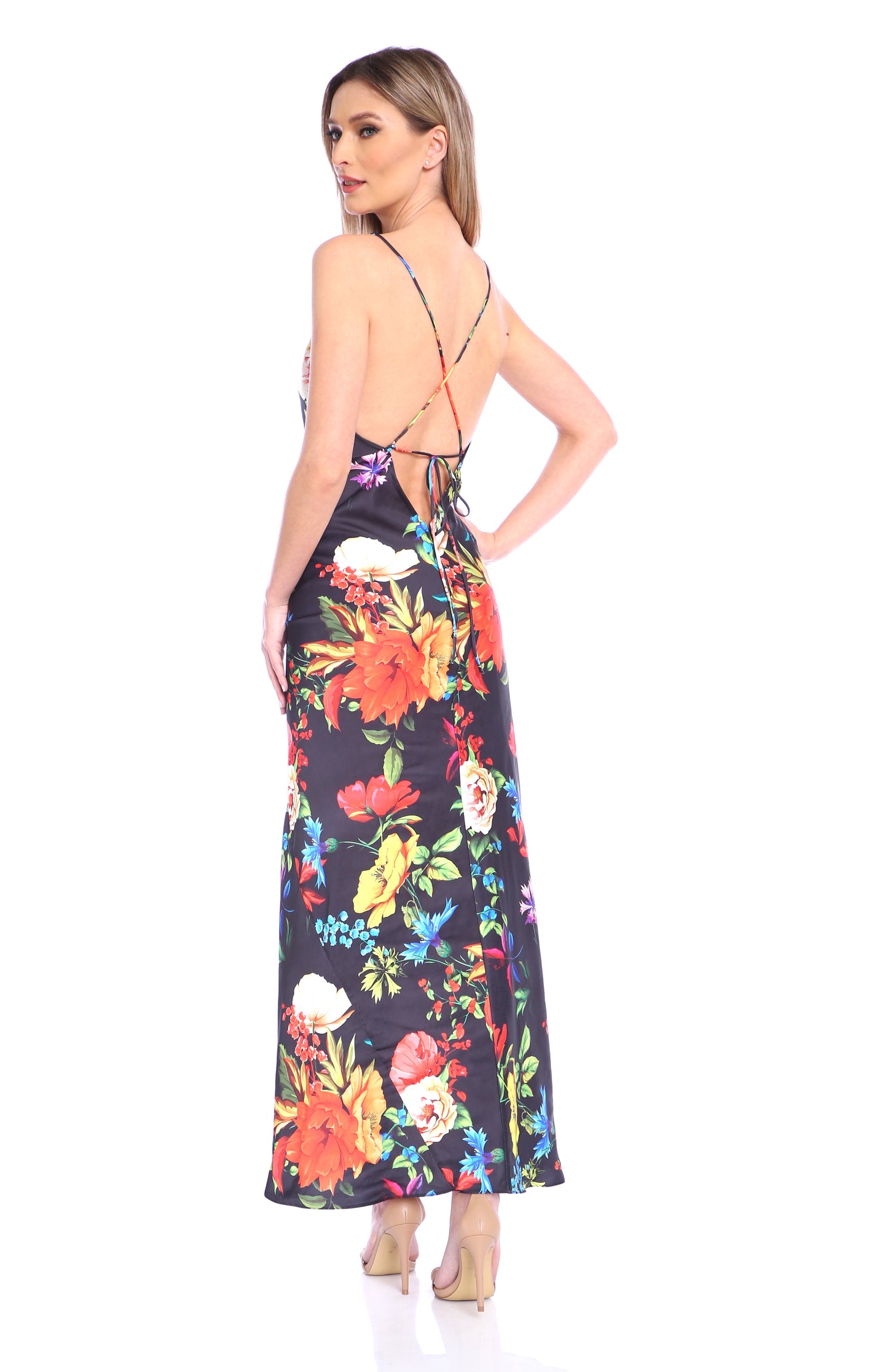 Rochie Tulum din satin Veracruz