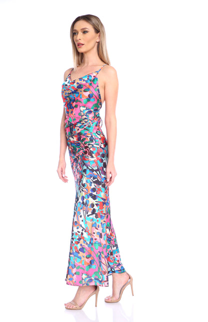 Rochie Tulum din satin Barcelona