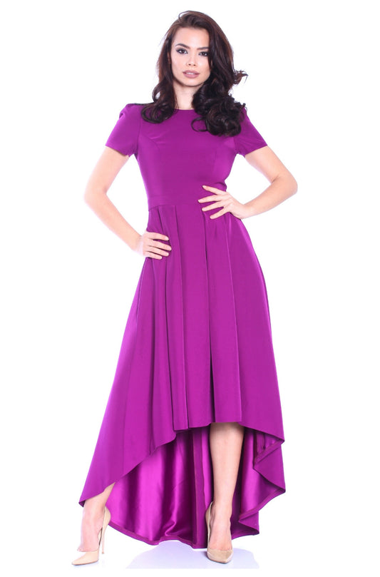Rochie asimetrica orchid