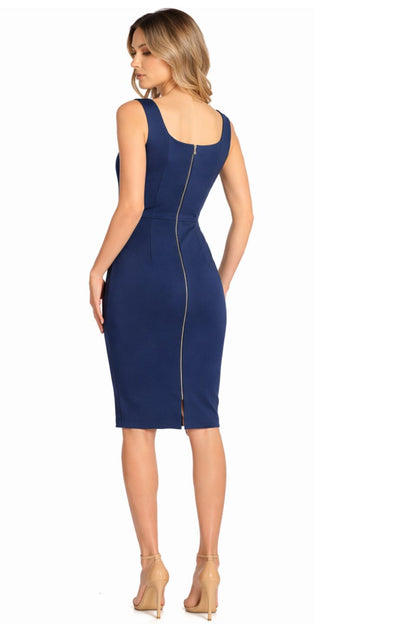 Rochie Kensington bleumarin