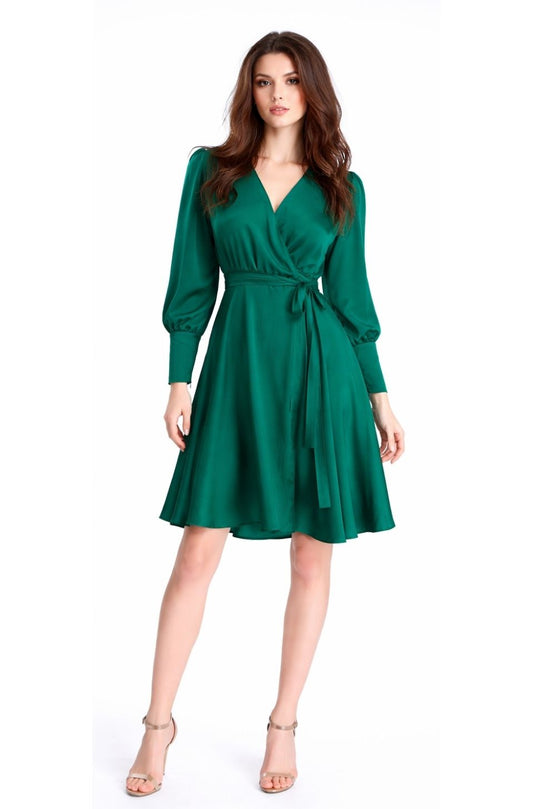 Rochie midi din satin Belgravia