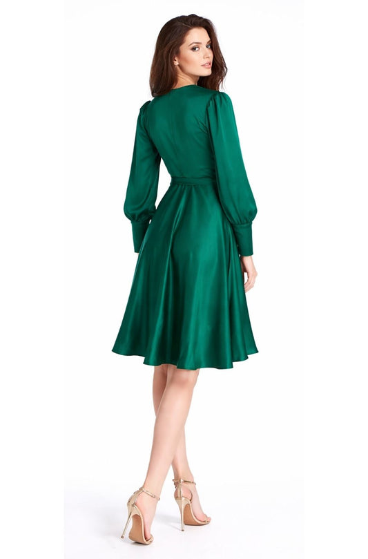 Rochie midi din satin Belgravia